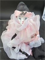 Pierrot Dolls (Clown) - Pink and Black
