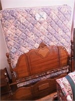 Vintage head and footboards with full-size Verlo
