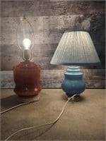 Red and Blue lamps tested