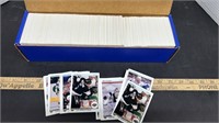 Box Full of 1991 Upper Deck Hockey Cards in a