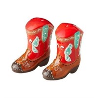 The Pioneer Woman Red Cowboy Boots Salt and