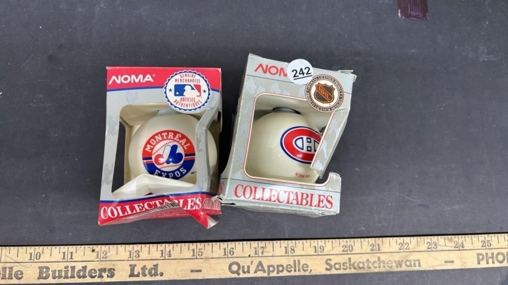 Montreal Canadiens & Montreal Expos Christmas