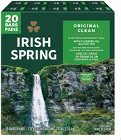 Irish Spring Deodorant Soap Original Scent - 17 ct