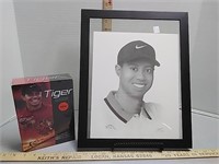 Tiger Woods Drawing 127/5000 & DVD'S