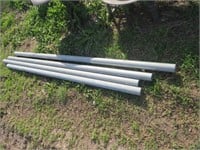 4 Pieces 2 3/8" x 80" Gal. Pipe