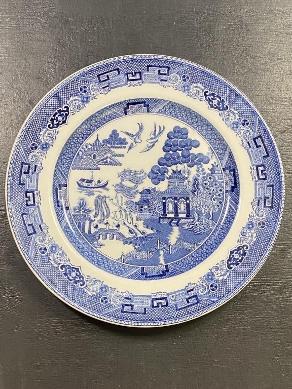 Johnson Bros Blue Willow Plate