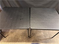 2 Folding Card Tables