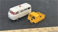 Corgi Toys COMMER Chassis with Ambulance Top and