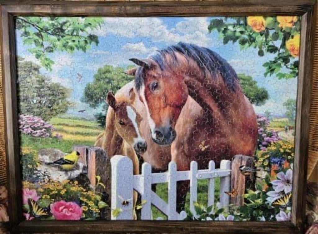 Framed Horse Puzzle