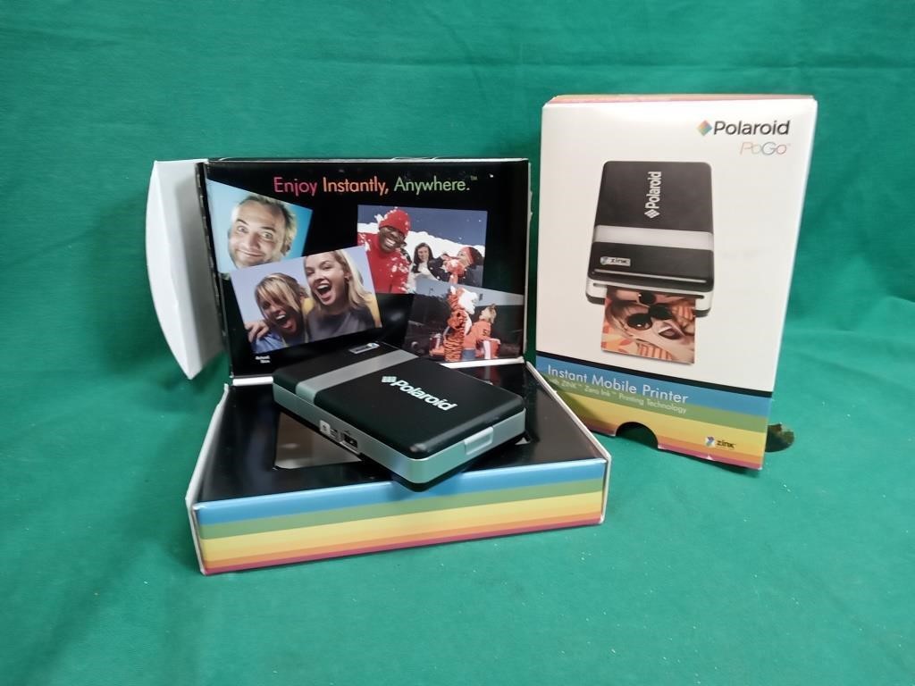 Polaroid ProGo mobile printer.