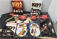 KISS DVDs Extra Disc and Concert Ticket.