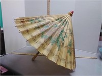 Oriental Paper & Bamboo Umbrella