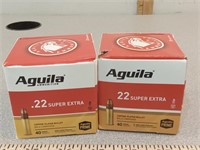 *X2  Aguila 22 LR super extra ammo - 250 rds / box