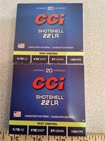 *X2  CCI 22 LR shotshell ammo - 20 rds per box