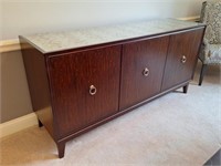 Ethan Allen Buffet with Mirrored Top