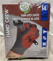 Foam Latex Men’s Gloves Size L
