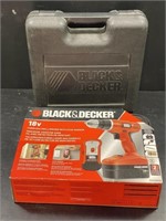 Black & Decker Cordless Drill w/ Stud Finder & Mor