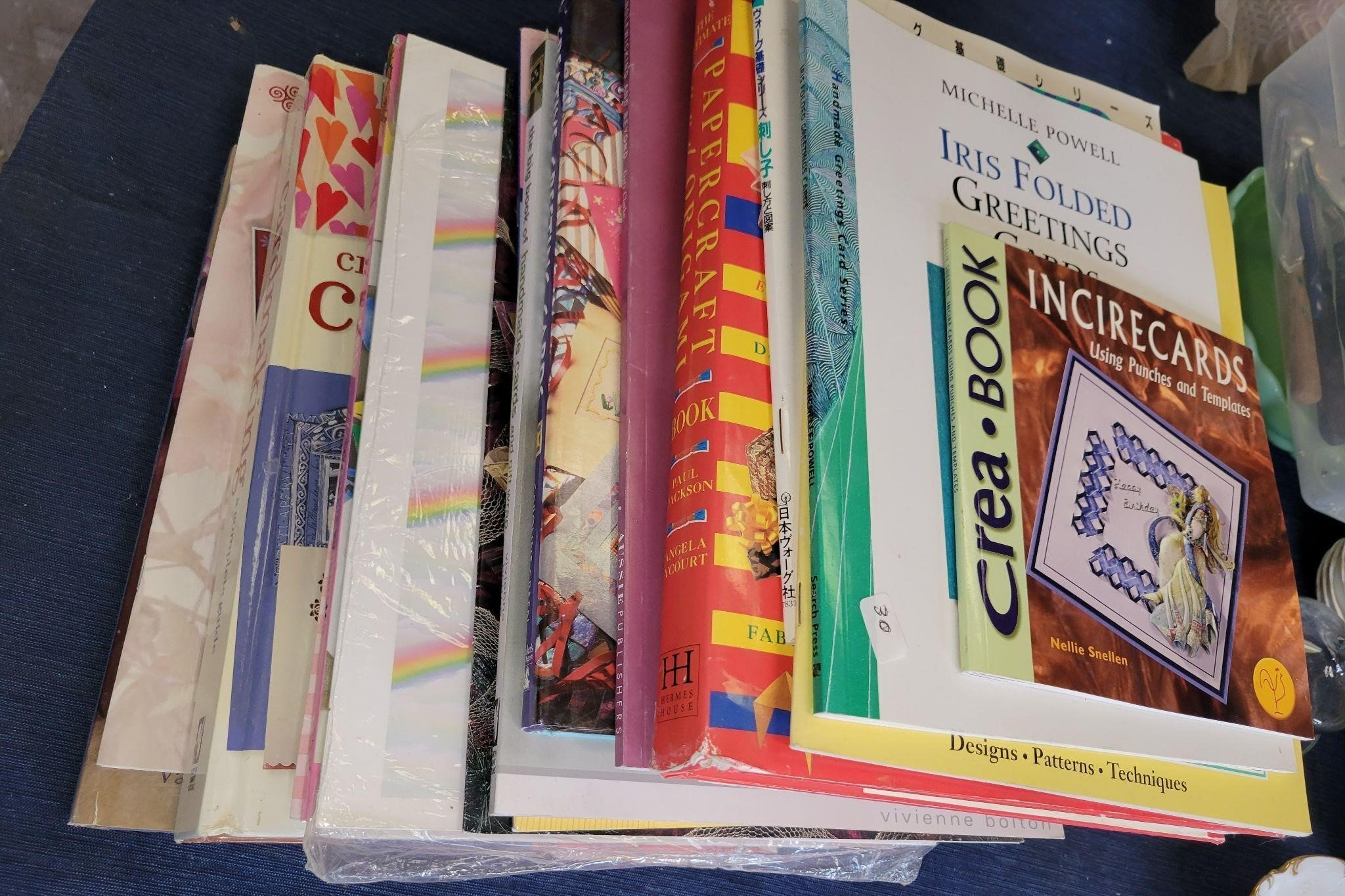 Stack of Card Making Books
