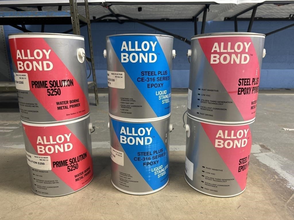 6 New Alloy Bond See Photos
