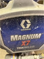 Magnum true airless paint system used only one