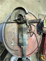 Heavy duty grinder, and grinding wheels