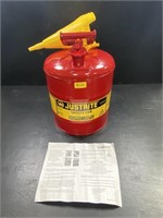 Justrite 5 Gallon Safety Can