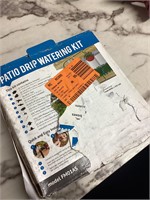 Patio drip watering kit