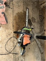 Stihl chainsaw with bad piston