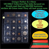 Unique Father & 2 Sons US ONLY Collection,The kids