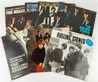 Lot of 7 Vintage Rolling Stones Vinyl LP’s