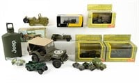 Lot Of 13 Military Theme Toys Collectables