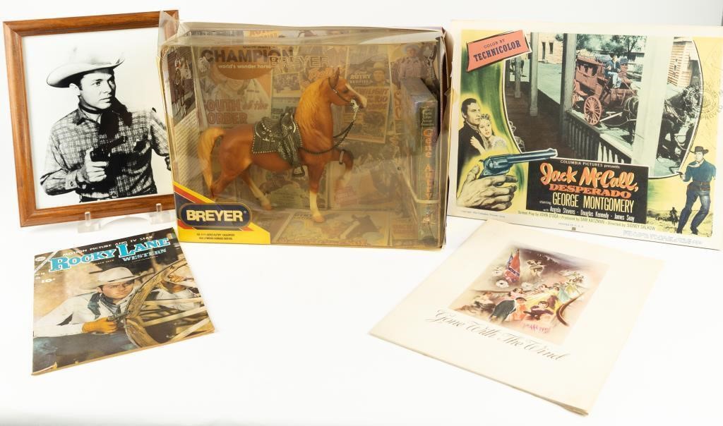 Lot Of 5 Western And Movie Collectibles