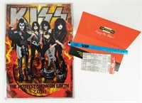 KISS 2010 Concert / Tour Program Book +