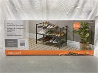 Neat Freak! Heavy Duty Stackable Shoe Rack