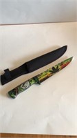 8 in blade knife with sheath
