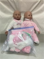 Set Of 2 Baby Dolls (Pre-owned)