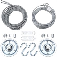 NEW $30 Garage Door Cable & Pulley Kit