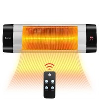 Costway 1500W Infrared Patio Heater Remote Control