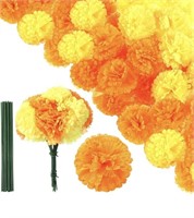 New 200Pc. Artificial Marigold Flowers

200 Pcs