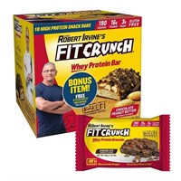 Fit Crunch Chef Robert Irvine Whey Protein Bars$45
