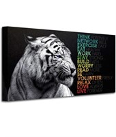 New 20x40in. Motivational Canvas Art

Animal