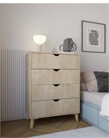 $300 Retail- Wooden 4-Drawer Dresser

Falkk