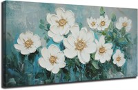 Ardemy Wall Art  Magnolia Teal  60x30
