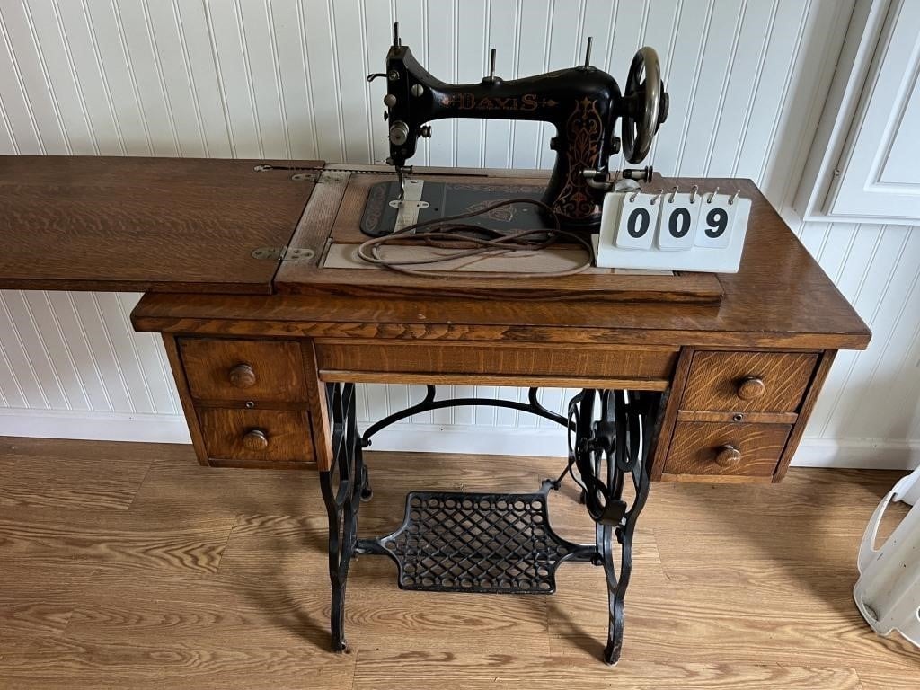 Davis treddle Sewing Machine