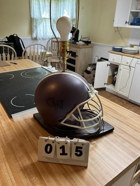 Casey Westfield Football Helmet Lamp