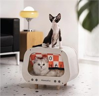 New Wooden TV Cat House Shelter

MEWOOFUN TV