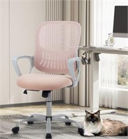 Pink Office Computer Desk Chair,