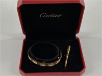 Faux Cartier bracelet with working screw lock, mad