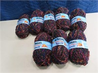 (8) rolls new PATONS Canadiana Boucle' Sewing Yarn