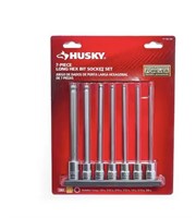 Husky 7Pc. 3/8in. Long Hex Bit Socket